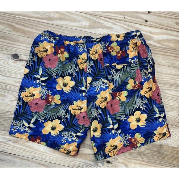 UZZI Floral men s running/swimming shorts size XL - Picture 2 of 7